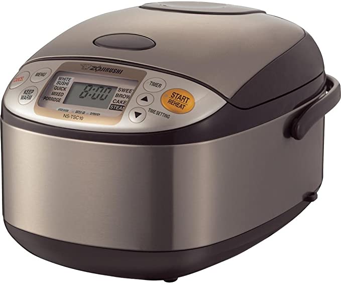 Zojirushi NS-TSC10 5-1/2-Cup (Uncooked) Micom Rice Cooker