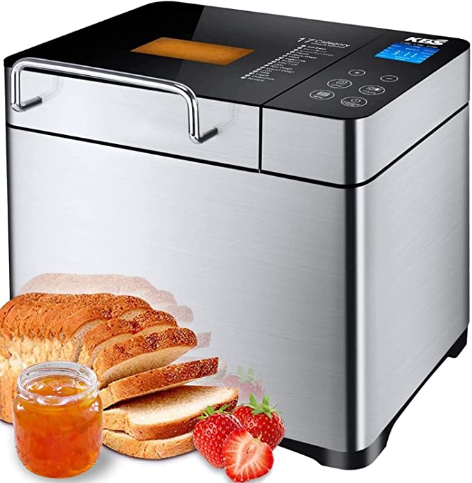 Best Bread Machines for Beginners - KBS Stainless Steel Bread Machine