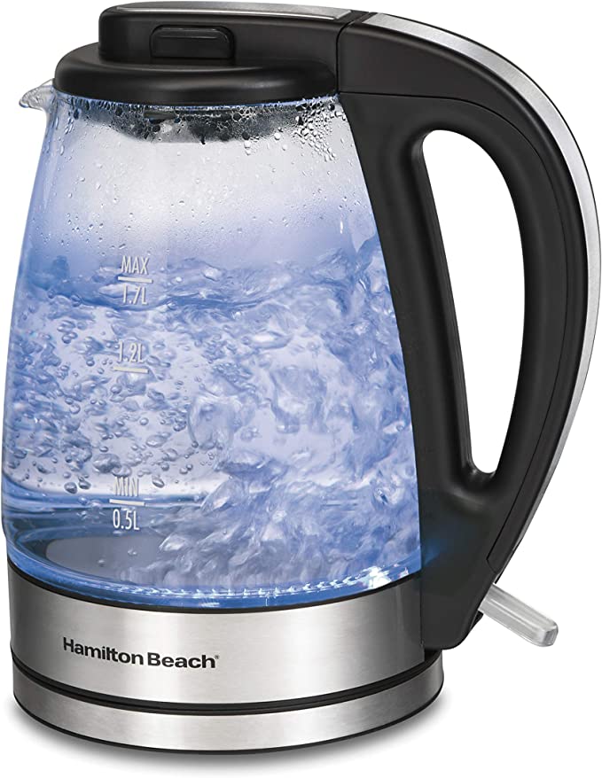 Hamilton Beach Glass Electric Tea Kettle - Best Kettle for boiling water